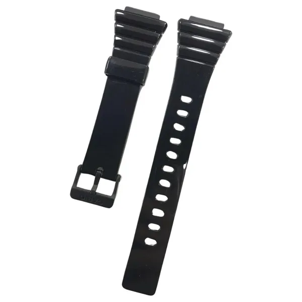 Casio W-215 Orijinal Silikon Siyah Saat Kordonu