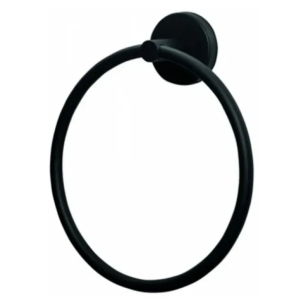 Creavit DR27005S Drop Siyah Yuvarlak Havluluk