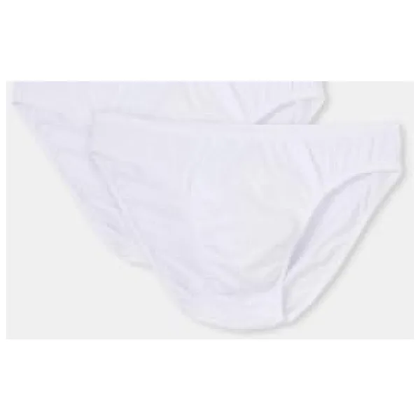 Dagi Erkek D1192 İnce Pamuk Slip 2'li, Beyaz, L
