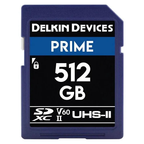 Delkin Devices Prime UHS-II V60 512 GB Hafıza Kartı
