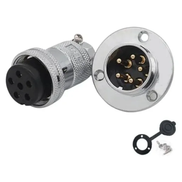 DF25 5 Pin 25mm Su Geçirmez Konnektör Takımı