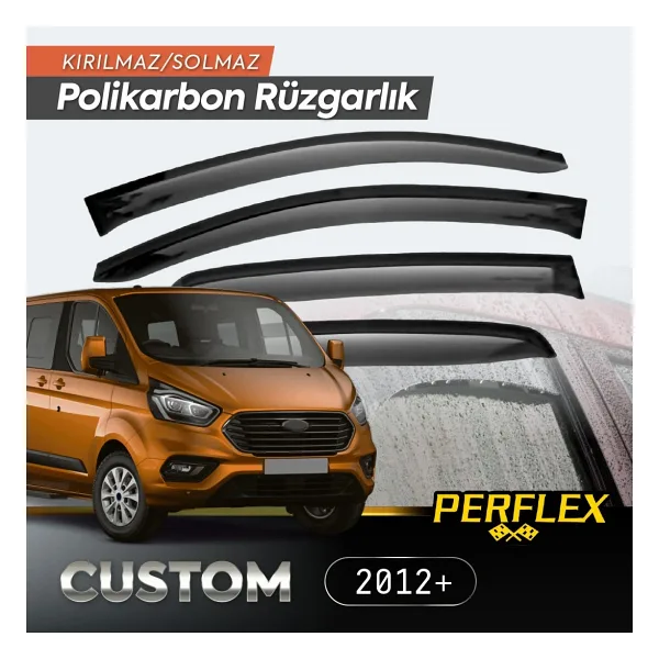 Diyar-ı Fırsat Ford Custom 2012+ Cam Rüzgarlığı V2 Düz