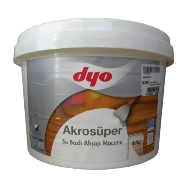 Dyo Akrosüper 4 kg Ahşap Macunu