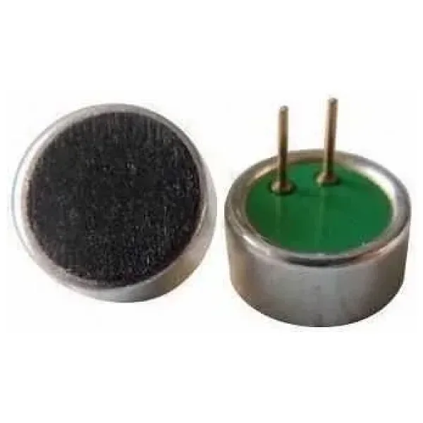 Elektret Kapasitif Mikrofon Kapsülü 4.5mm