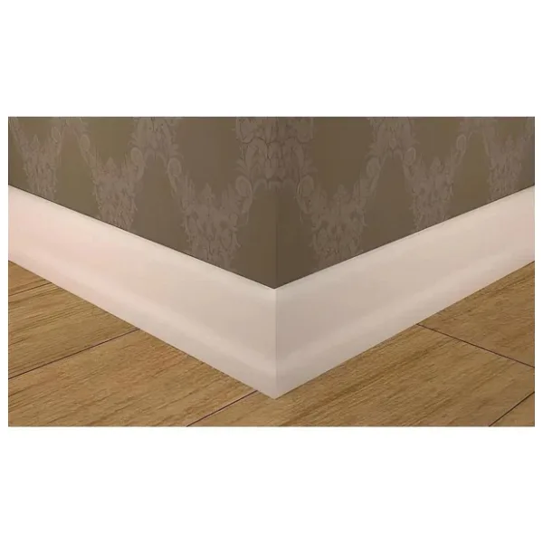 Emek Yapı Laminant Parke S Model Süpürgelik 8cm Lake Beyaz S501
