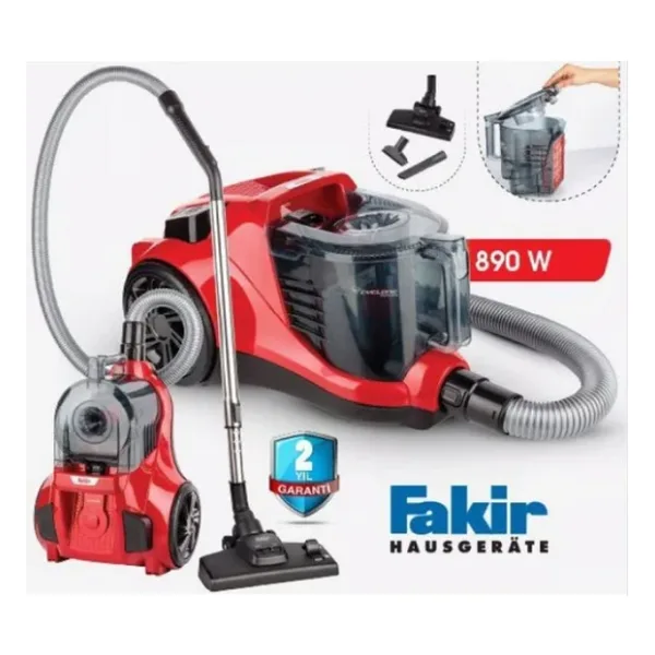 Fakir Atria Electronic 890 W Toz Torbasız Süpürge