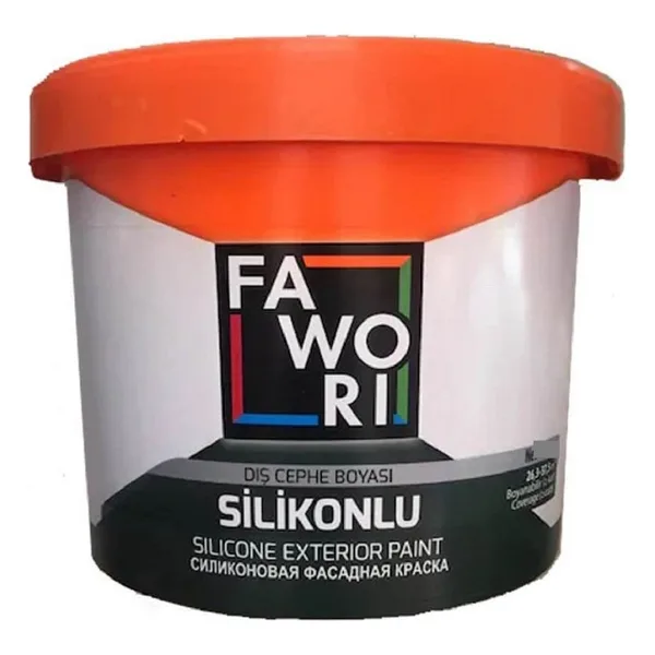 Fawori Silikonlu Dış Cephe Boyası - Melon 10 Rengi 15 lt