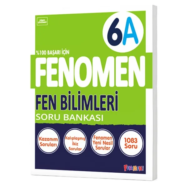 Fenomen Okul Yayınları 6. Sınıf Fen Bilimleri A Soru Bankası
