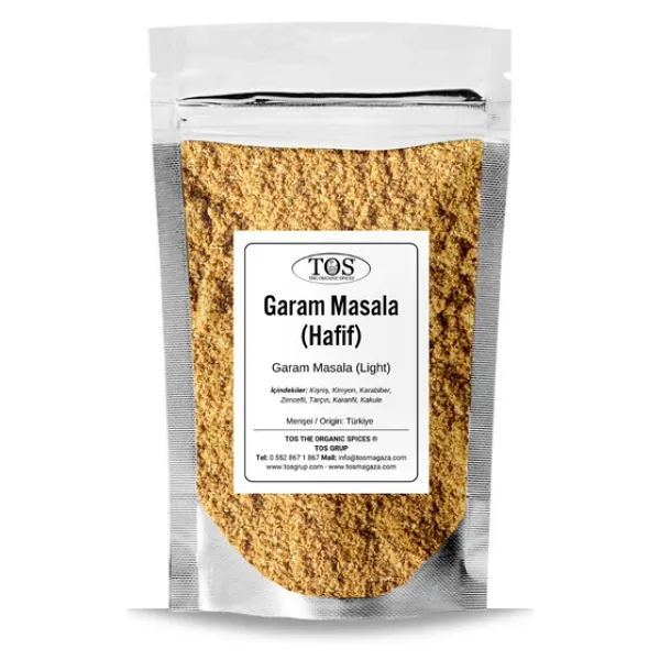 Garam Masala (Hafif) 100 gr (1. Kalite)