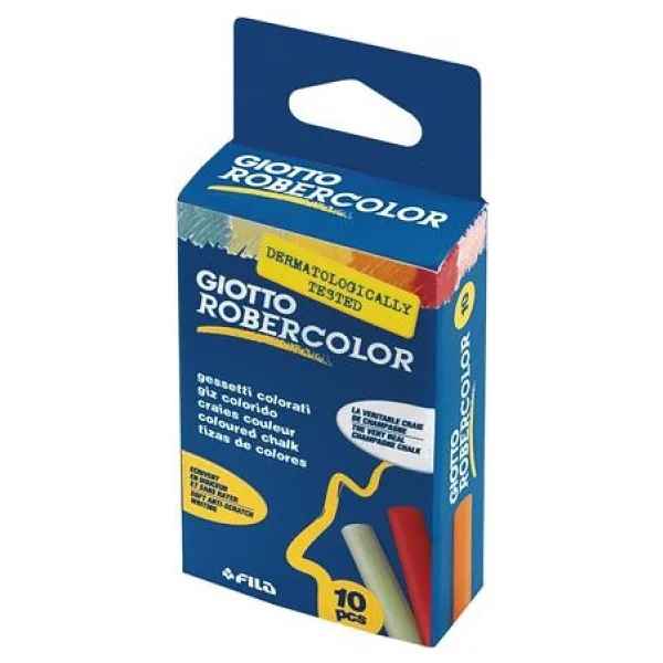 Giotto Robercolor 10'lu Karışık Renk Tebeşir