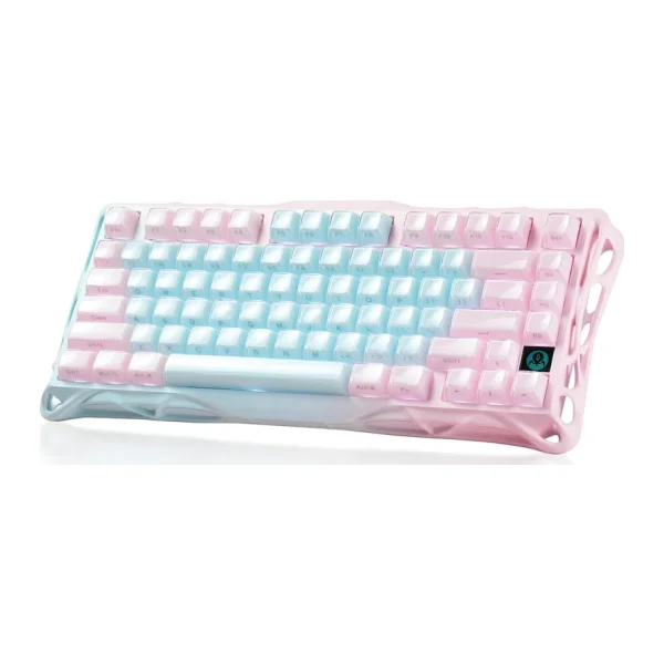 Gravastar Mercury K1 Lite RGB Us Layout Kablolu/Kablosuz Mekanik Oyuncu Klavyesi - Görsel 2