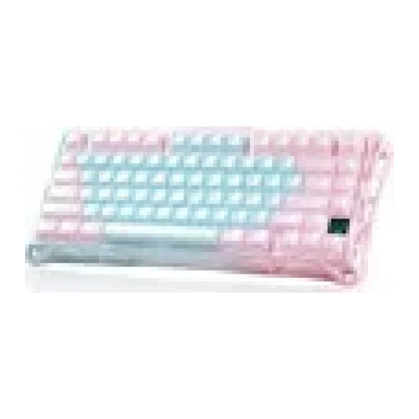 Gravastar Mercury K1 Lite RGB Us Layout Kablolu/Kablosuz Mekanik Oyuncu Klavyesi - Görsel 4