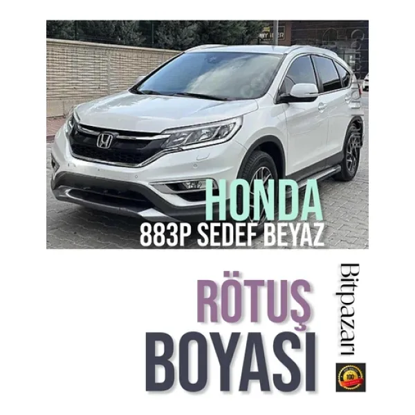 Honda Nh-883p Hr-v, Cr-v, Civic, Jazz, Accord, City, Zr-v Beyaz Sedefli Rötuş Boyası 25ml
