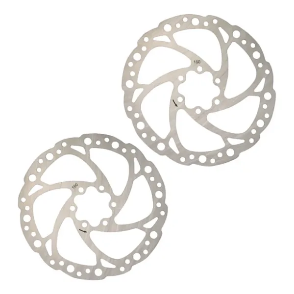 Hsgl Bisiklet İkili Disk Fren Rotor 160 Mm 6 Vidalı 2 Adet Rotor Bisiklet Fren Sistemleri