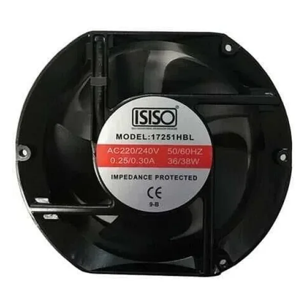 IF-17251M24B 24VDC Metal Fan 150x170x51mm