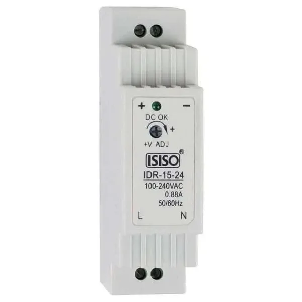 IHDR-15-12 - 15W 12VDC 1.3A Raya Montajlı Güç Kaynağı