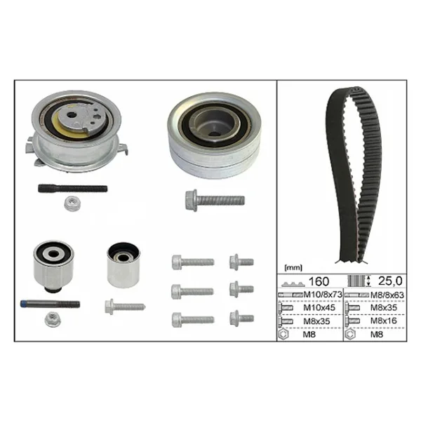 İna Vw Polo V 1.2 1.6 Tdi Triger Seti 2009-2017