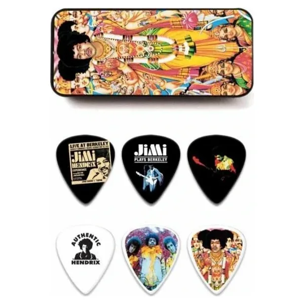 Jim Dunlop Jimi Hendrix Bold As Love 12li Pena Seti (Medium)