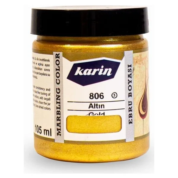 Karin Ebru Boyası Ezilmiş 806 Altın 105cc