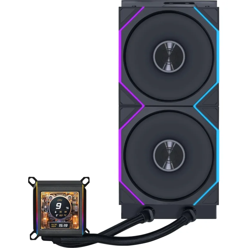 Lian Li Galahad II LCD Wireless GA2ALCD28TB 280 mm Siyah İşlemci Sıvı Soğutucu
