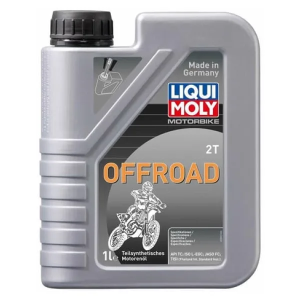 Liqui Moly OffRoad 2T 1 lt Yarı Sentetik Motosiklet Yağı