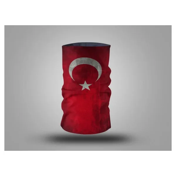 Maske-Boyunluk Türk Bayraklı