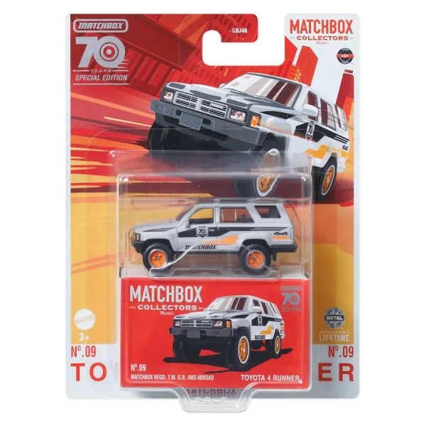 Matchbox 70. Yıla Özel Toyota 4 Runner Koleksiyon Aracı HLJ67
