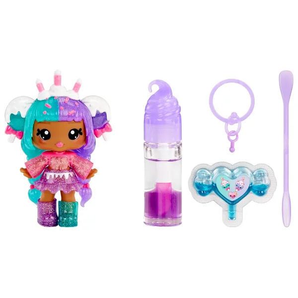 MGAE Yummiland Carly Cakepop Bebeği ve Dudak Parlatıcısı - Gizemli Renk Serisi