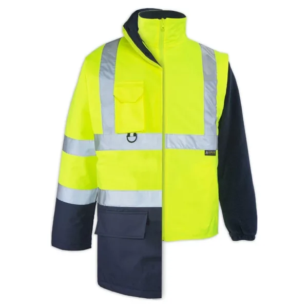 Myform Olympus Max-Breathane Hı-Vıs Two-Tone 5 In 1 Jacket