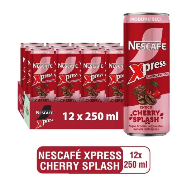 Nescafe Xpress Choco Cherry 12x250 ml