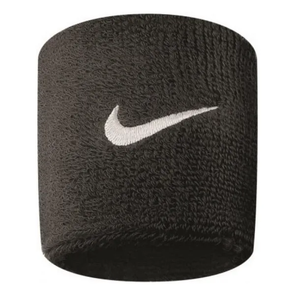 Nike Swoosh Wristbands 2 Unisex Siyah Antrenman Havlu Bileklik N.NN.04.010.OS STD