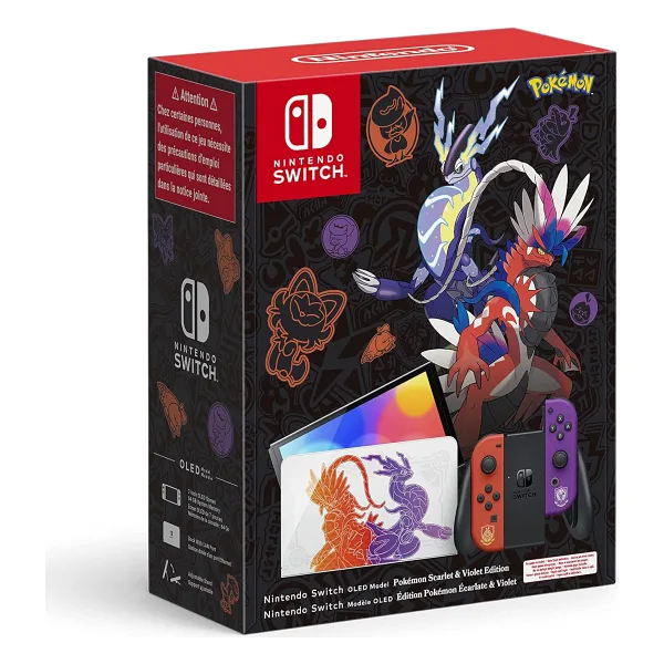 Nintendo Switch OLED Pokemon Scarlet & Violet Edition Oyun Konsolu