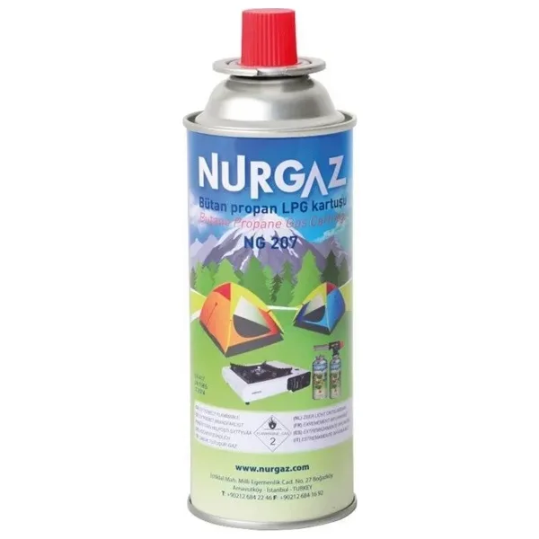 Nurgaz NG-207 220 gr Gaz Kartuşu