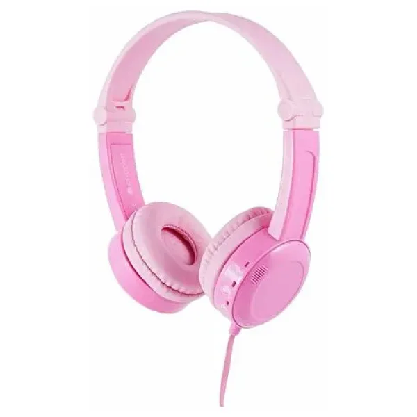 Onanoff BuddyPhones Travel Pembe Kablolu Kulak Üstü Kulaklık