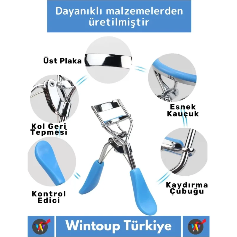 Özel Üretim Yüksek Kaliteli Hassas Kullanım Yüz Bakım Göz Makyaj Kirpik Kıvırıcı Eyelash Curler