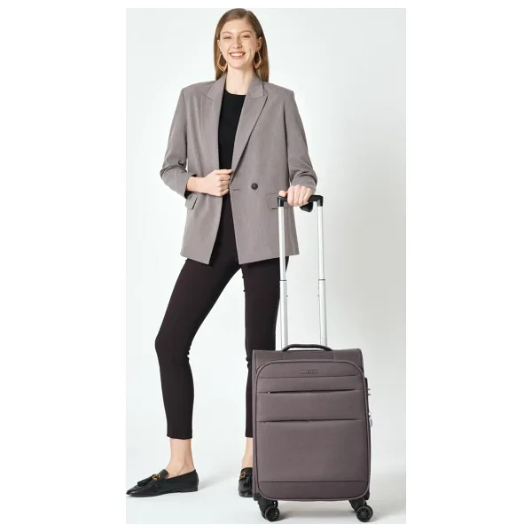 Pierre Cardin 04PC4200-03 Kumaş Kabin Boy Valiz