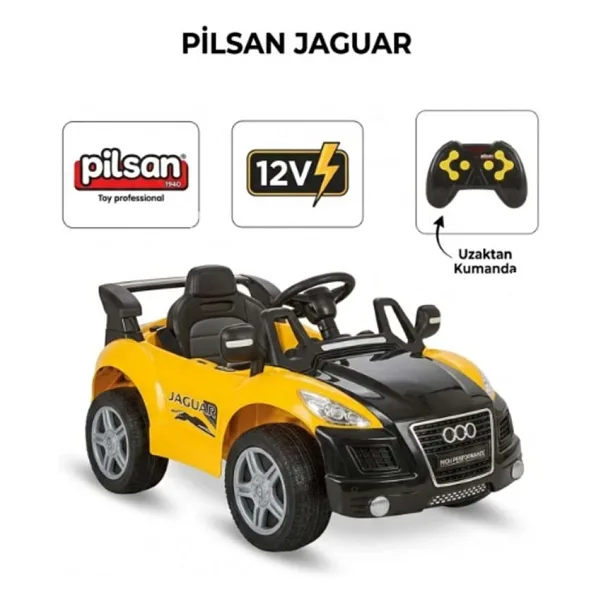 Pilsan Jaguar 05-117 12 V Uzaktan Kumandalı Akülü Araba