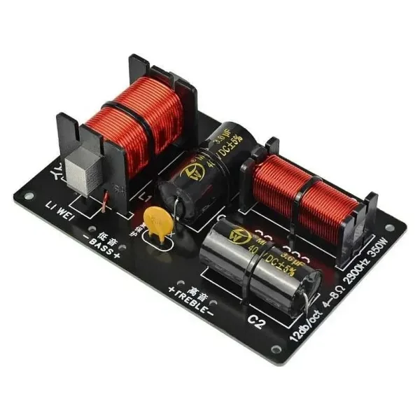 QS-202 350W 2800Hz 2 Yollu Hoparlör Crossover Ses Filtresi Frekans Bölücü