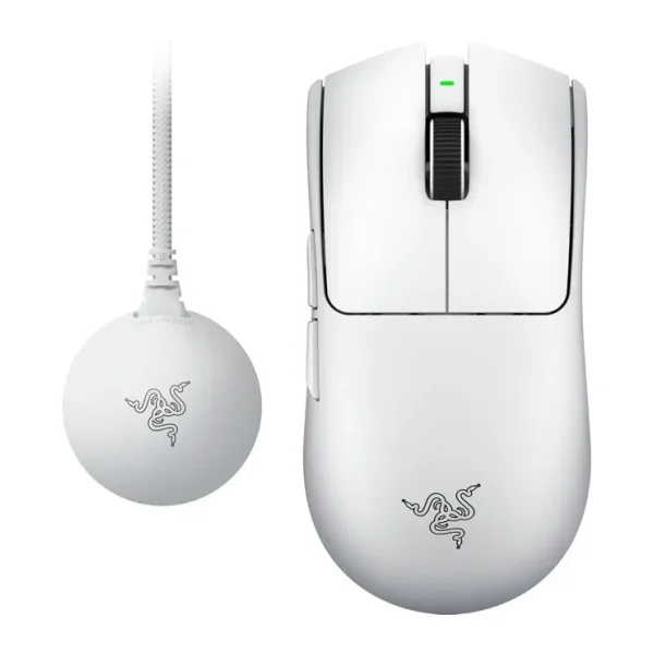 Razer Viper V4 Pro Beyaz Şarjlı Makrolu Optik Kablolu/Kablosuz Oyuncu Mouse