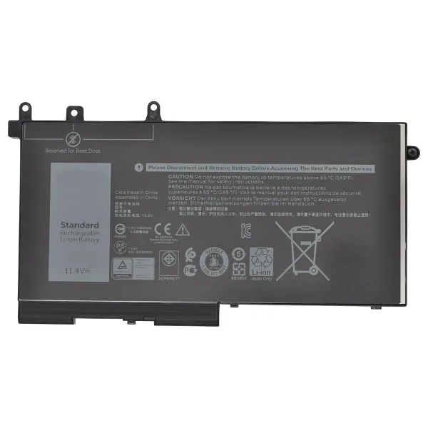 RETRO Dell Latitude E5480, E5580 Notebook Bataryası - 3 Cell