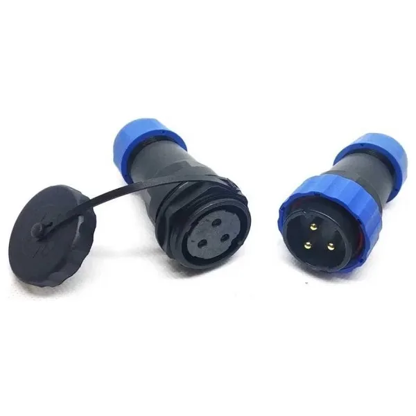 SD28 3 Pin 28mm Su Geçirmez Konnektör Takımı