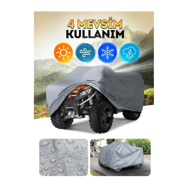 Segway Snarler AT6L x 570 Uyumlu Su Geçirmez Atv Brandası - Standart