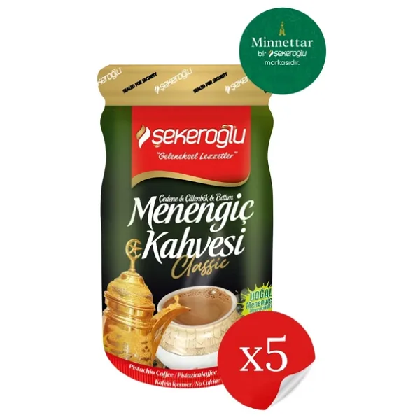 Şekeroglu Şekeroğlu Sıvı Menengiç Kahvesi 5 X 600 gr