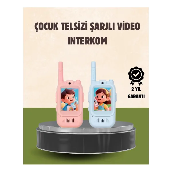 Shopwave Görüntülü Walkie Talkie Çocuklar Için Video Interkomlu Oyuncak