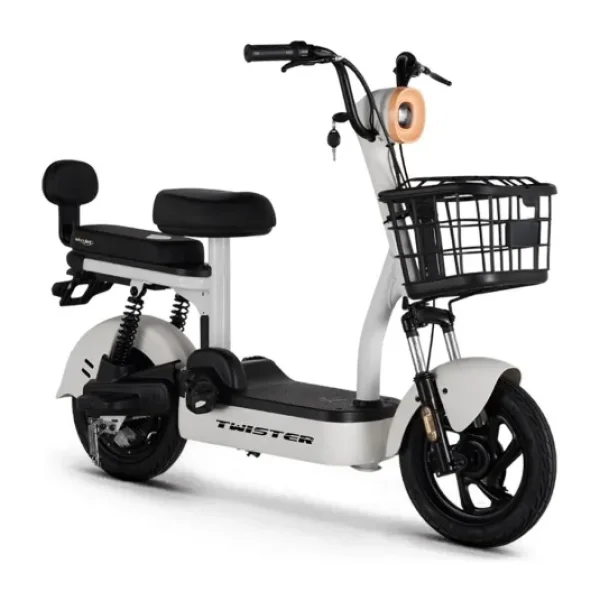 Skyjet Twister 249 W Elektrikli Motosiklet Beyaz