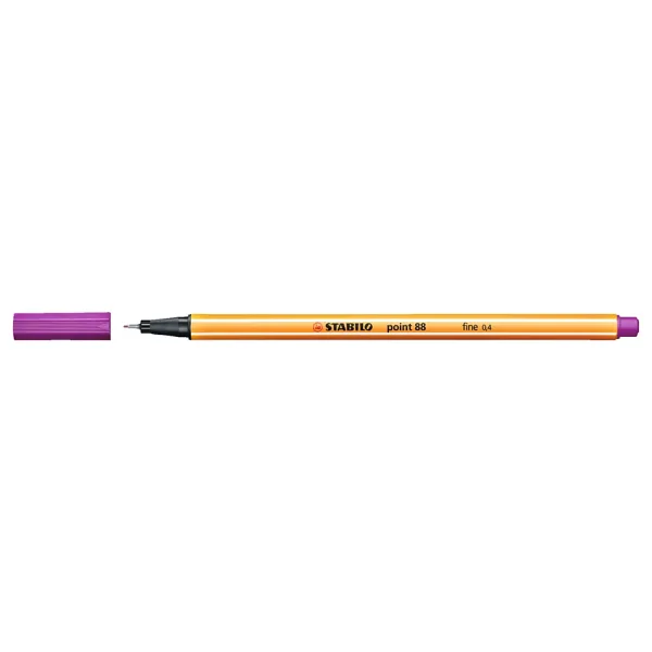 Stabilo Point 88 0.4 mm 88/58 Lila Keçeli Kalem