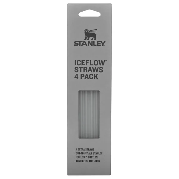 Stanley The Iceflow Straws 4 Lü Plastik Pipet 10-13219-002