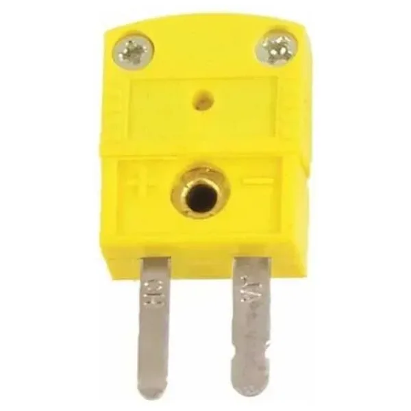 TC2-SR-Erkek - NiCr-Ni Termokupl Fiş Sarı