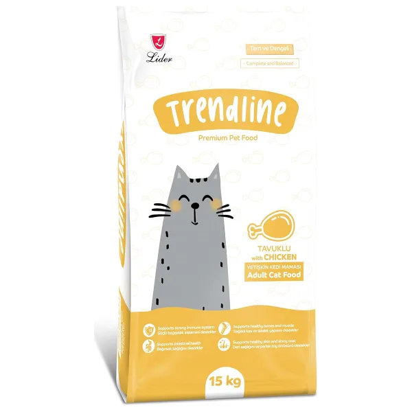 Trendline Kuzu Etli 15 kg Yetişkin Kedi Maması