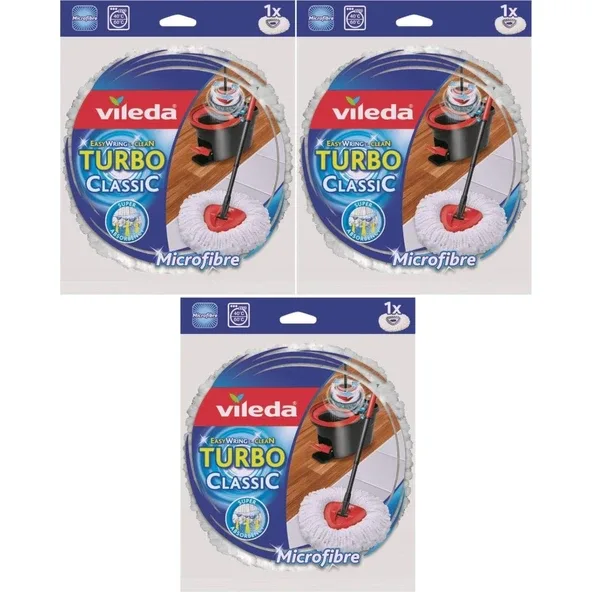 Vileda Turbo Yedek Paspas 3'lü